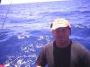 Ito e ao fundo a linda imagem do mar azul !!!!