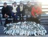 Equipe Pedra da Ilha em pescaria noturna com o Guia de Pesca Gerson em 24/06