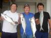 Fred, Gerson e Flavio - Pescaria noturna em 23/07