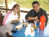 Alan e esposa marcando presena