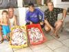 Kiko e equipe - lder do campeonato