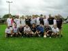 Equipe em formao no futebol